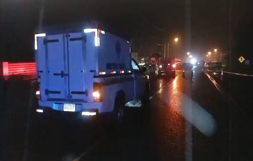 El hecho se registró cerca a la entrada de la comunidad de El Jobo. Thays Domínguez El hecho se registró cerca a la entrada de la comunidad de El Jobo. Thays Domínguez