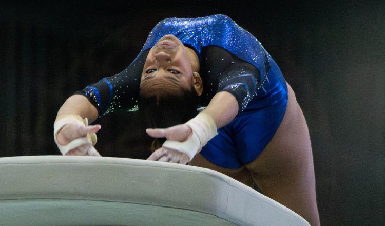  Karla Navas, ganó oro en los Bolivarianos. Foto: COP