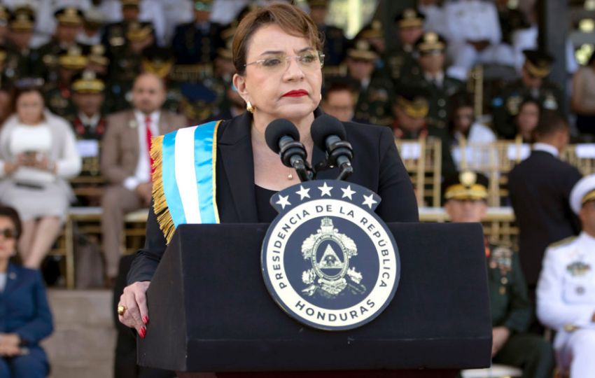 La presidenta de Honduras Xiomara Castro. Foto: EFE La presidenta de Honduras Xiomara Castro. Foto: EFE