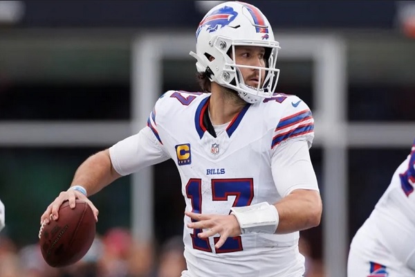 Josh Allen es mariscal de campo de los  de Buffalo Bills. Foto: EFE