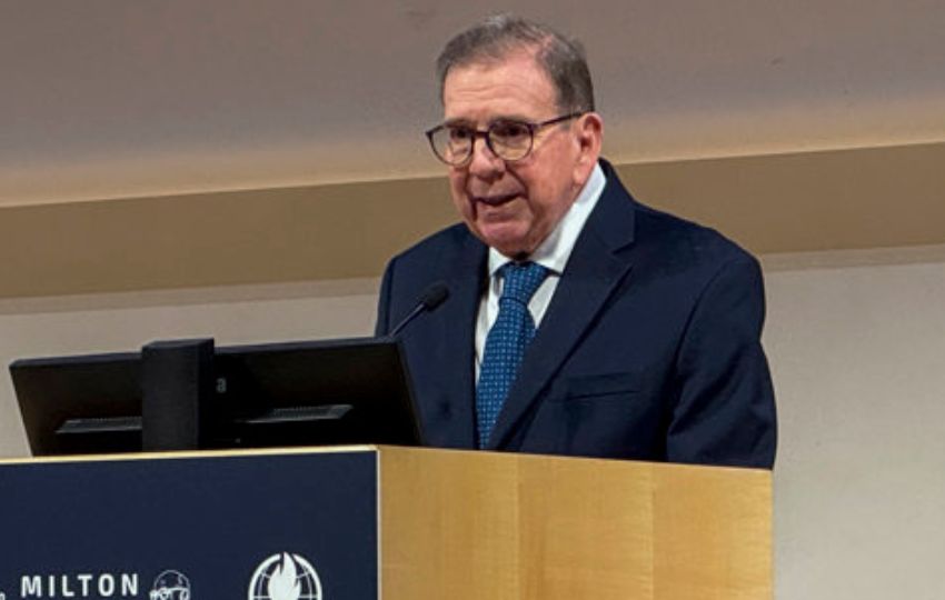 El líder opositor venezolano Edmundo González Urrutia. Foto: EFE