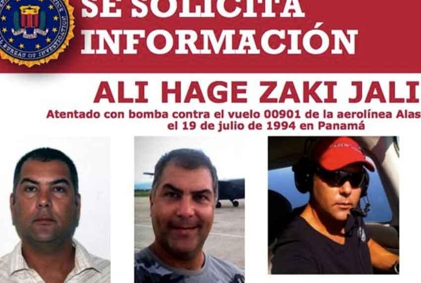 Ali Zaki Hage Jalil, presunto implicado en el atentado terrorista. 