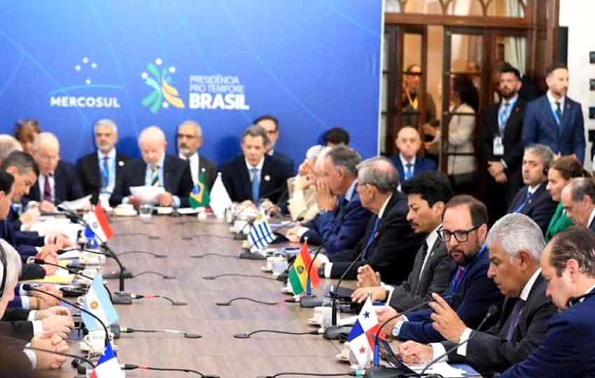 Mulino en la Cumbre de Mercosur 