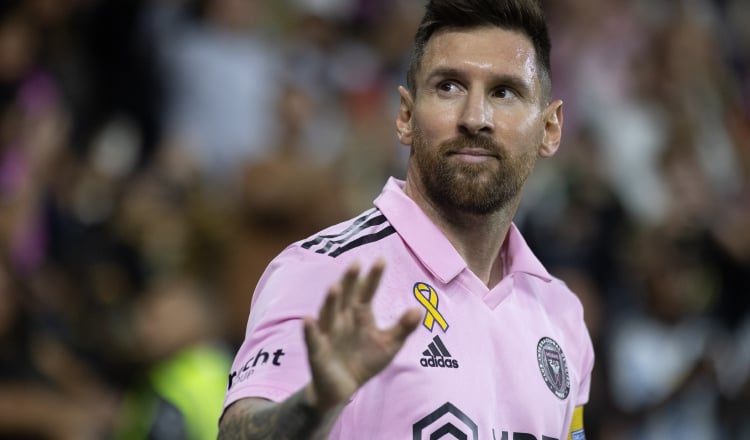 Messi, capitàn del Inter. Foto: EFE