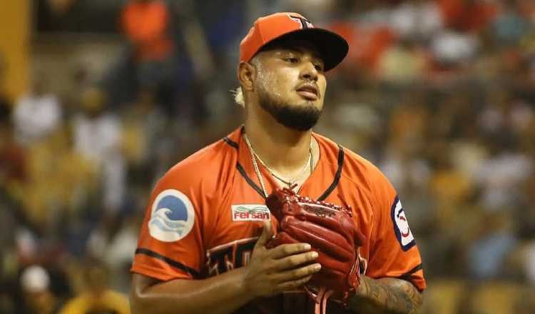 Jaime Barría, lanzador de los Toros del Este. Foto: Instagram