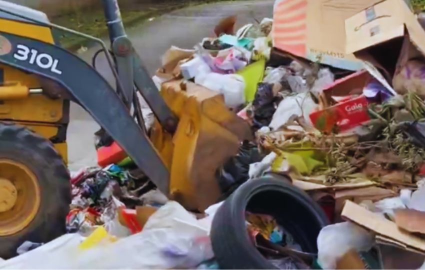 Recolección de basura en San Miguelito. Recolección de basura en San Miguelito.