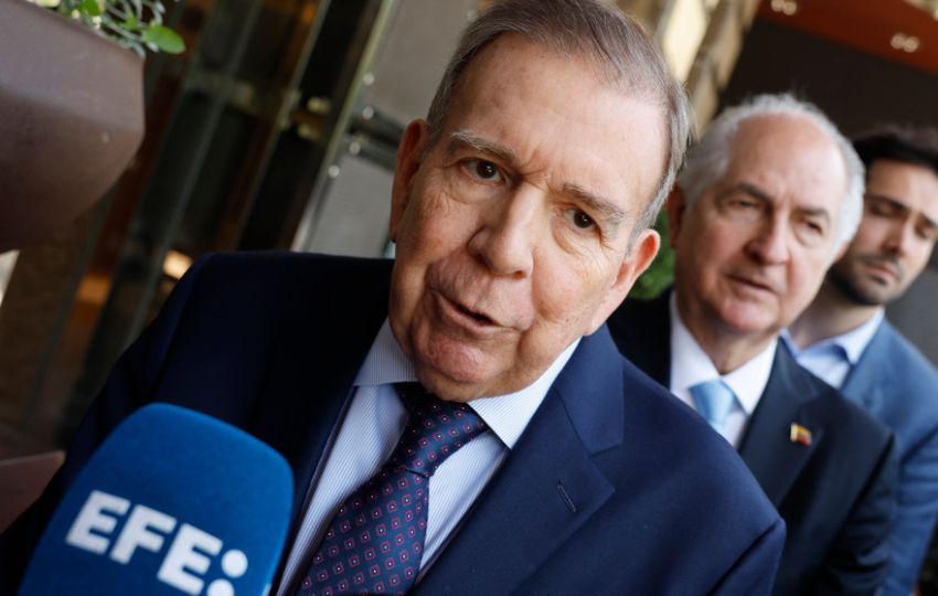 El líder opositor de Venezuela Edmundo González Urrutia. Foto: EFE