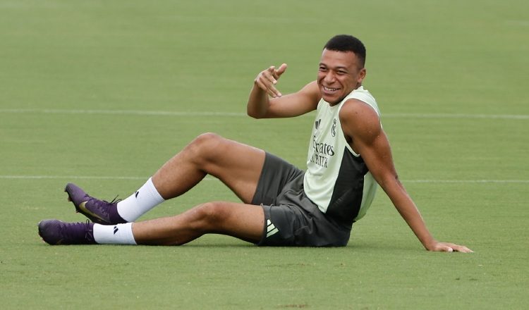 Kylian Mbappé, delantero del Real Madrid. Foto: EFE