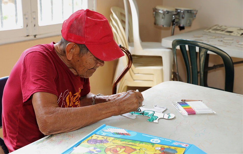  El Ministerio de Desarrollo Social seguirá con el equipamiento de los albergues de adultos mayores a nivel nacional.  Cortesía