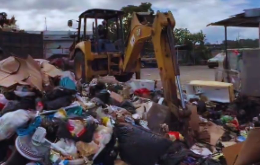 Hasta el quinto día de intervención, la AAUD había recolectado 1,545.58 toneladas de desechos.