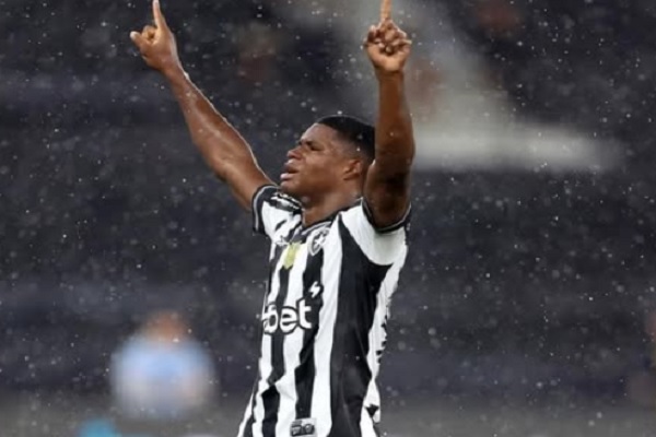 Kadir Barría, jugador del Botafogo de Brasil: Foto: Instagram