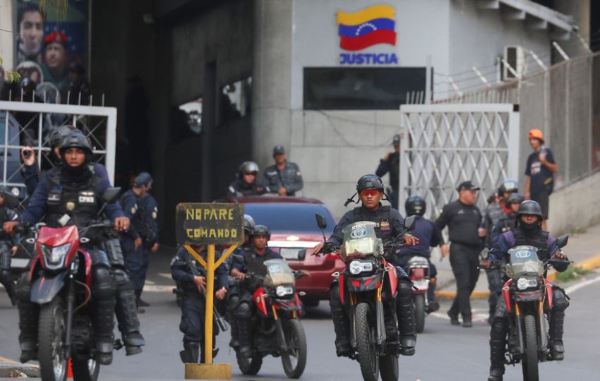 Fachada del Helicoide en Caracas (Venezuela). Foto: EFE