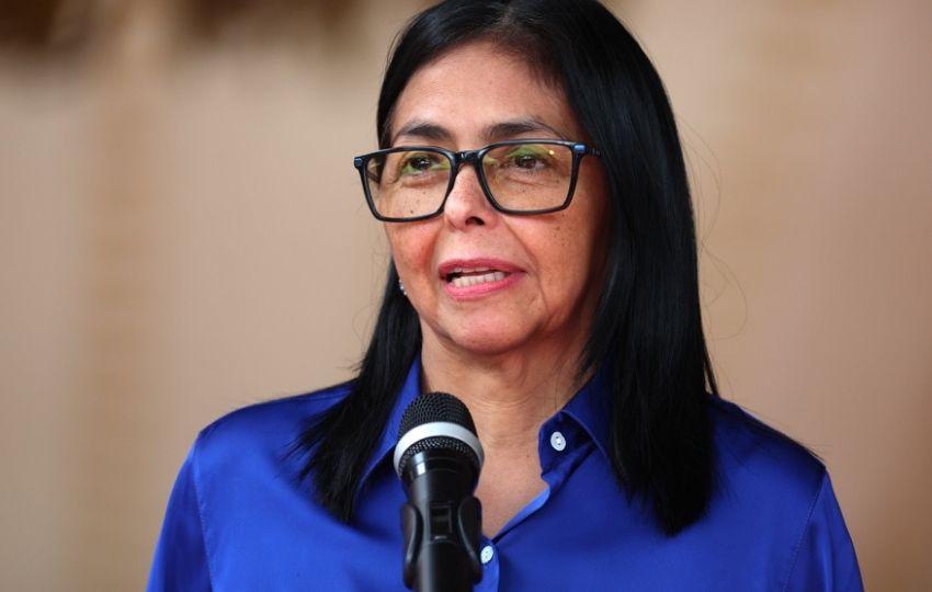 La presidenta encargada de Venezuela, Delcy Rodríguez. Foto: EFE