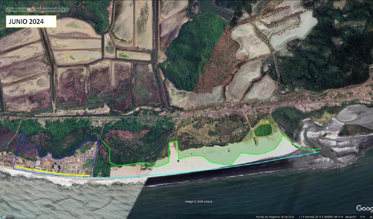 El precio de arena de lecho de mar, realizado por empresas que tienen concesión del MICI, está en unos $10 por metro cúbico. 