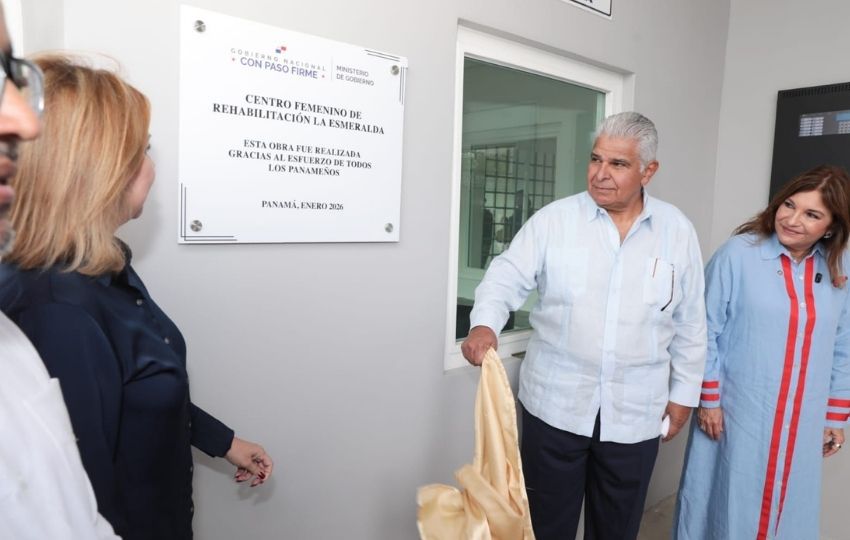 Inauguración del Centro Femenino de Rehabilitación La Esmeralda. Foto: Cortesía