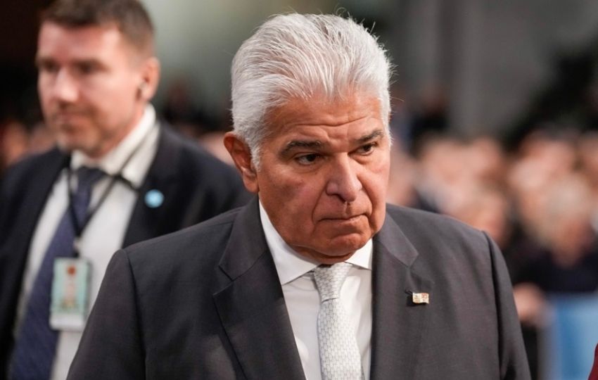 El presidente panameño, José Raúl Mulino. Foto: EFE