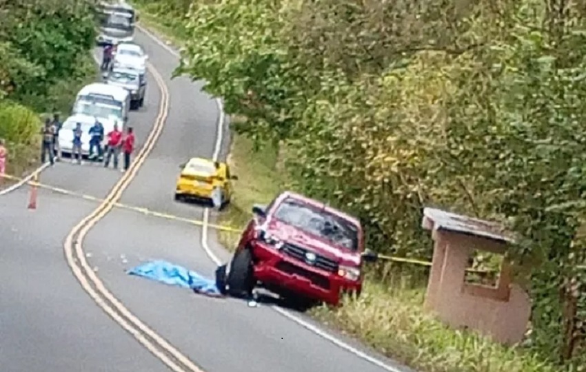 Se informó que el fallecido presentaba una discapacidad en una de sus piernas, lo que podría haber influido en su movilidad al momento del accidente. Foto. Melquíades Vásquez