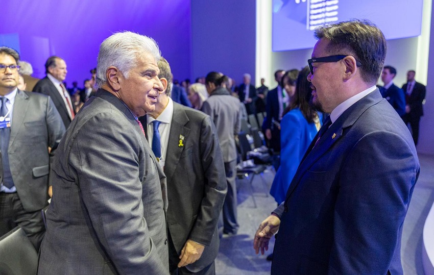 Durante su gira de trabajo, Mulino participó en paneles empresariales y reuniones de alto nivel corporativo y de gobierno. Foto Cortesía