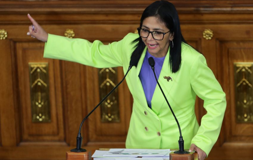 La presidenta encargada de Venezuela, Delcy Rodríguez. Foto: EFE La presidenta encargada de Venezuela, Delcy Rodríguez. Foto: EFE