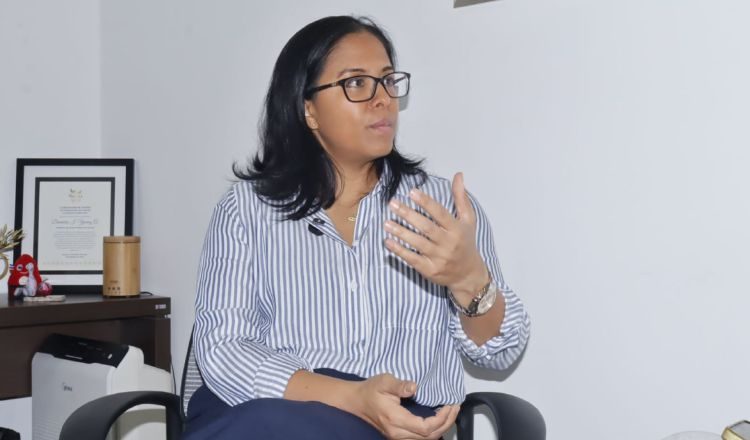 Damaris Young, presidenta deel Comité Olímpico de Panamá. Foto: Alexander Santamaría.