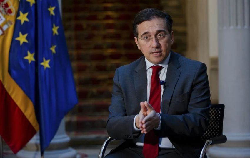 El ministro de Asuntos Exteriores español, José Manuel Albares. Foto: EFE