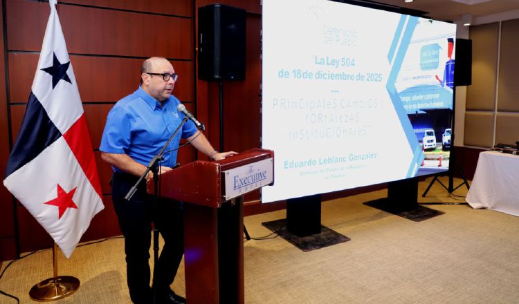 Eduardo Leblanc va para seis años en el cargo y aspira a otro periodo.  Cortesía