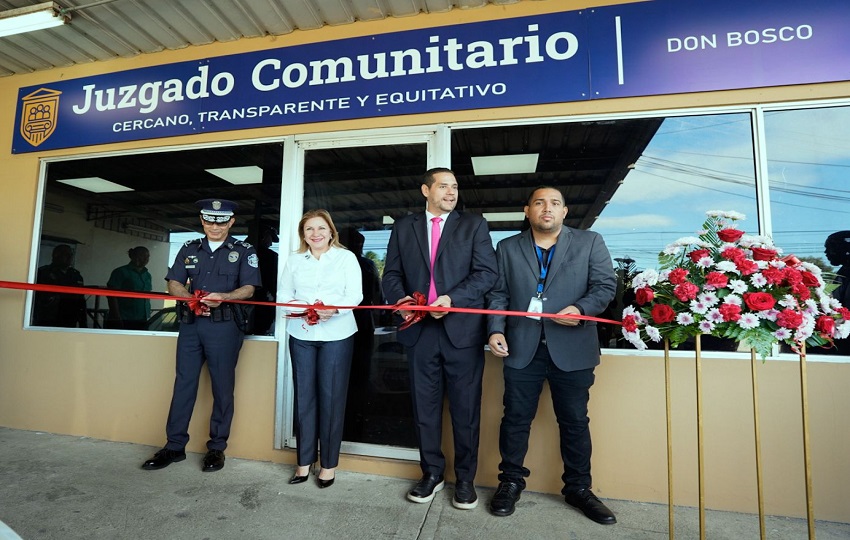 El Juzgado Comunitario de Don Bosco brindará atención en horario de 8:00 a.m. a 4:00 p.m. El Juzgado Comunitario de Don Bosco brindará atención en horario de 8:00 a.m. a 4:00 p.m.
