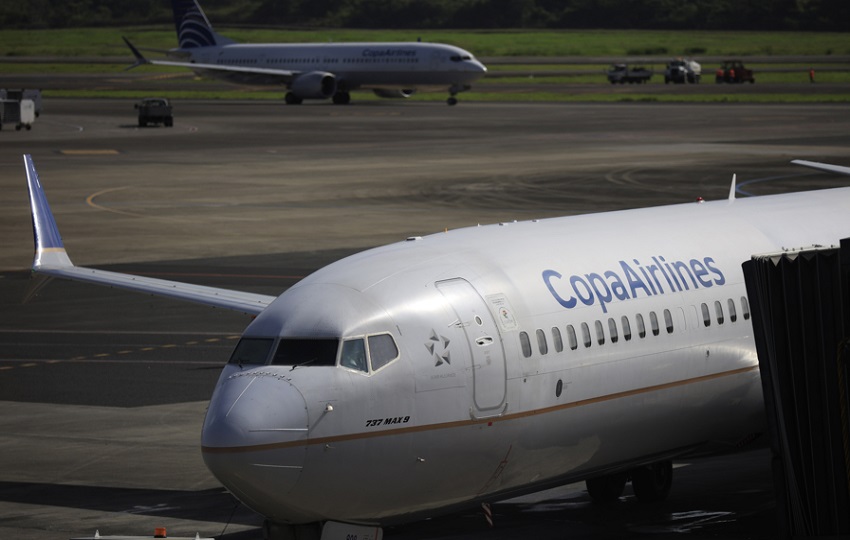 Avión de la aerolínea Copa Airlines. EFE
