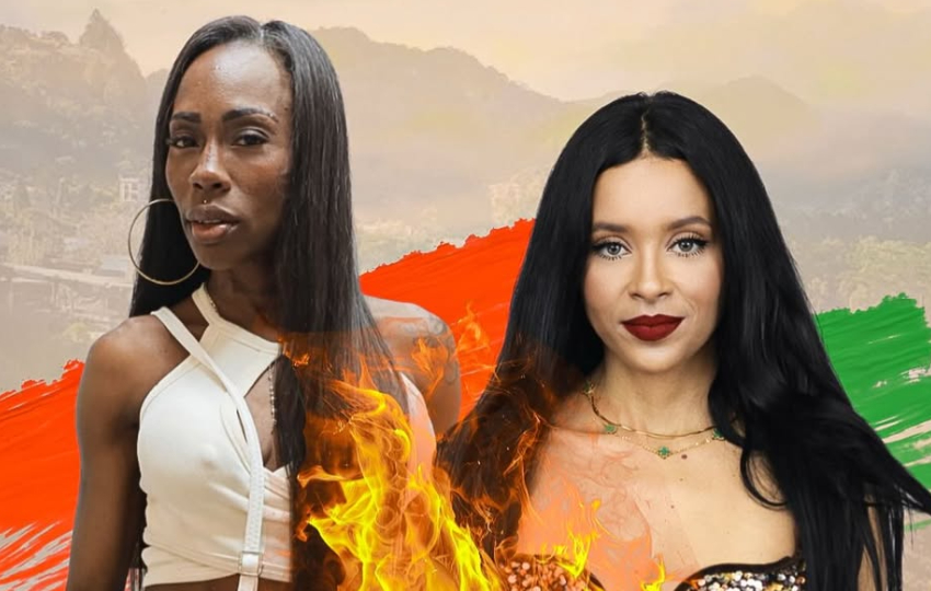 Dundunsua y Euana Muñoz. Foto: Instagram / @the_chris_phillips