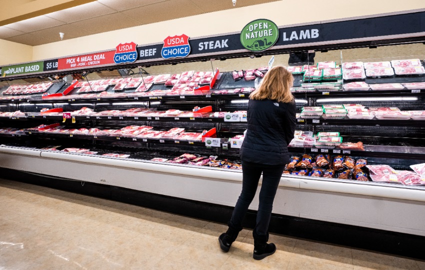 Sección de carnicería de un supermercado en Maryland, Estados Unidos. Foto: EFE / EPA / Jim Lo Scalzo Sección de carnicería de un supermercado en Maryland, Estados Unidos. Foto: EFE / EPA / Jim Lo Scalzo