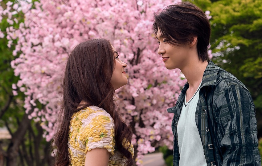 Kitty Song Covey y Min Ho. Foto: Tudum / Youngsol Park