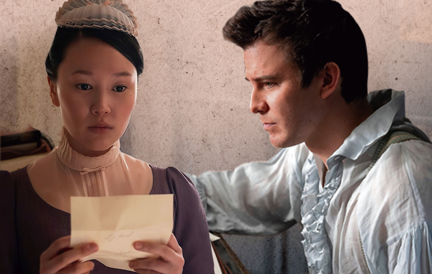 Sophie Baek (Yerin Ha) y Benedict Bridgerton (Luke Thompson). Foto:  Tudum / Netflix