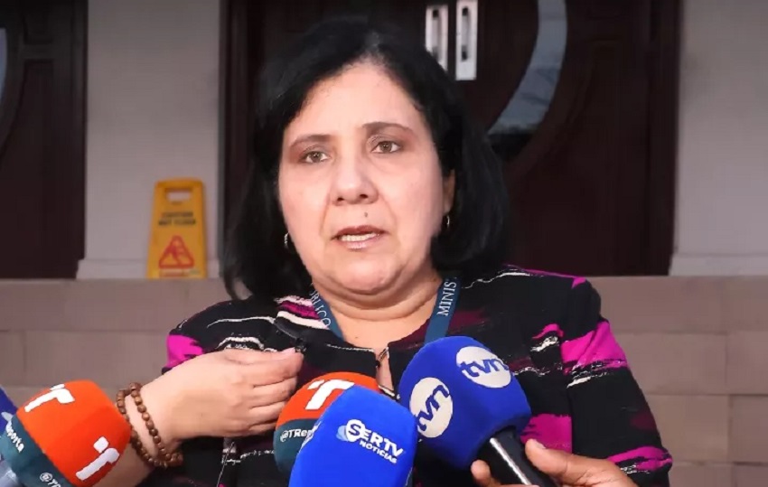 Fiscal Ruth Morcillo. 