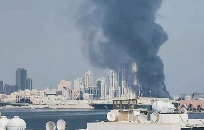 Ataques en Israel. Foto: EFE