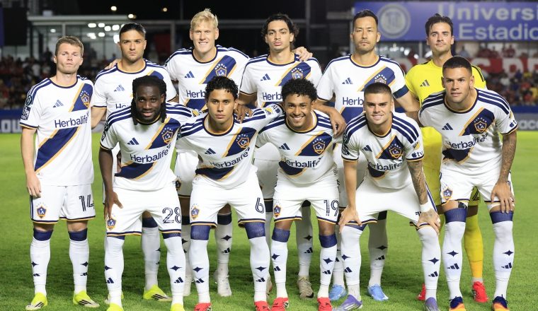 Equipo de LA Galaxy. Foto: EFE