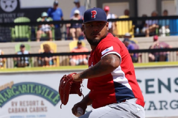 Jaime Barría, lanzador abridor por Panamá ante Canadá. Foto: Fedebeis Jaime Barría, lanzador abridor por Panamá ante Canadá. Foto: Fedebeis