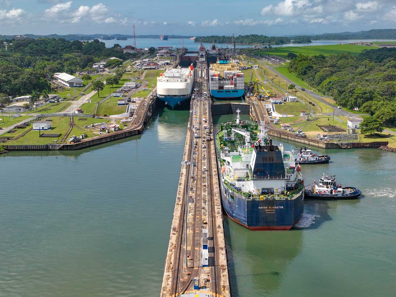 El Canal de Panamá ha estado envuelto en la lucha de poder entre Estados Unidos y China. Foto: Cortesía 