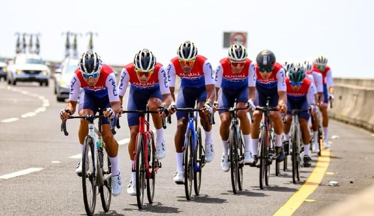 Selección de ciclismo de Panamá. Foto: Fepaci