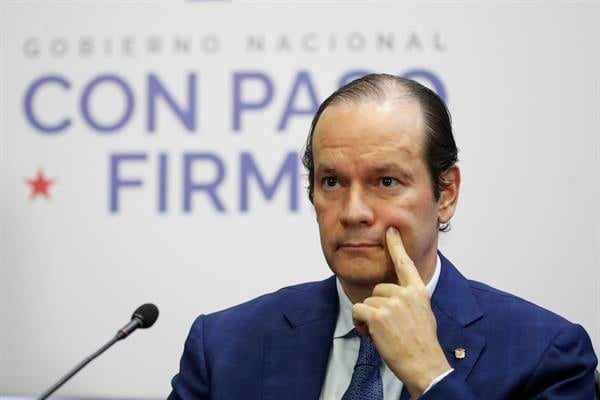 Canciller Javier Martínez-Acha. Foto. Archivo