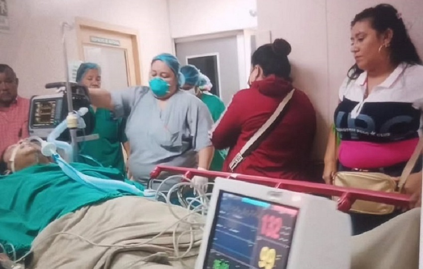 Luego de tres horas de llamadas y espera, se logró el traslado del paciente al Hospital Santo Tomás en horas de la noche del sábado.