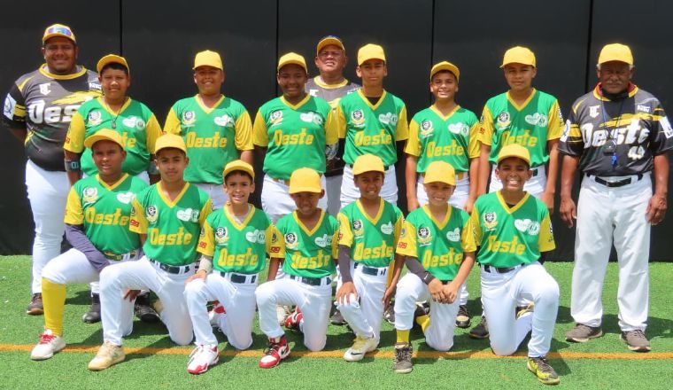 Equipo infantil de Panamá Oeste. Foto:@pequenasligas