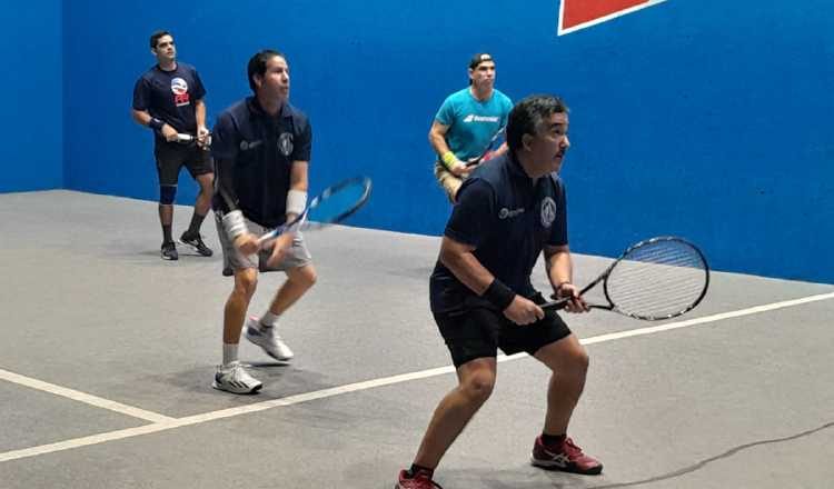 Todo se encuentra listo para el torneo de frontenis internacional. Foto: Cortesía