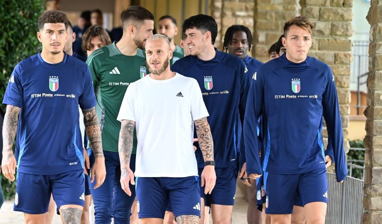 Jugadores de Italia Foto: EFE