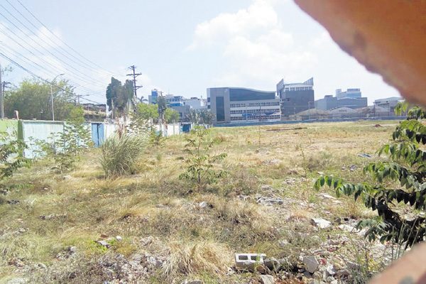 El Estadio Roberto Mariano Bula antes de su inauguración.  Diomedes Sánchez