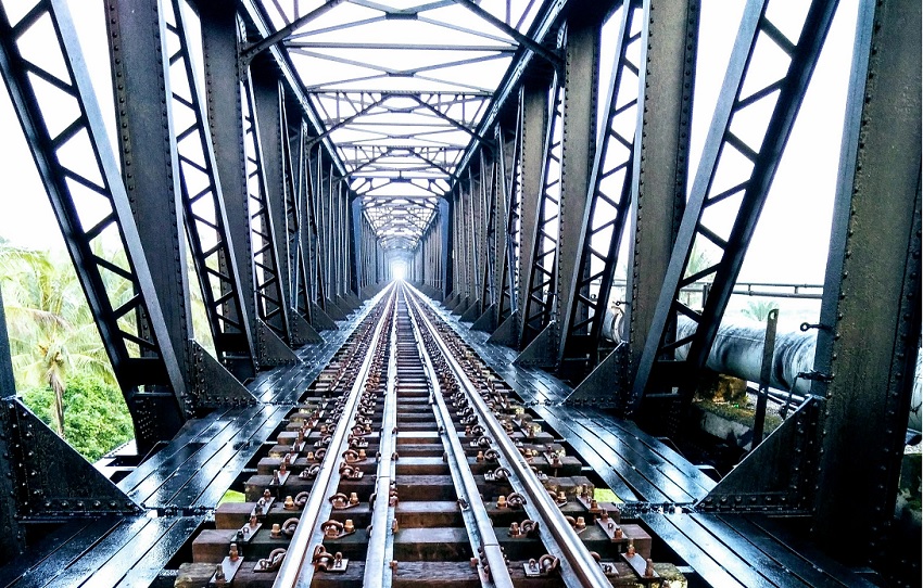 El puente será de uso exclusivo del ferrocarril y conectará la capital con las otras estaciones. Foto ilustrativa