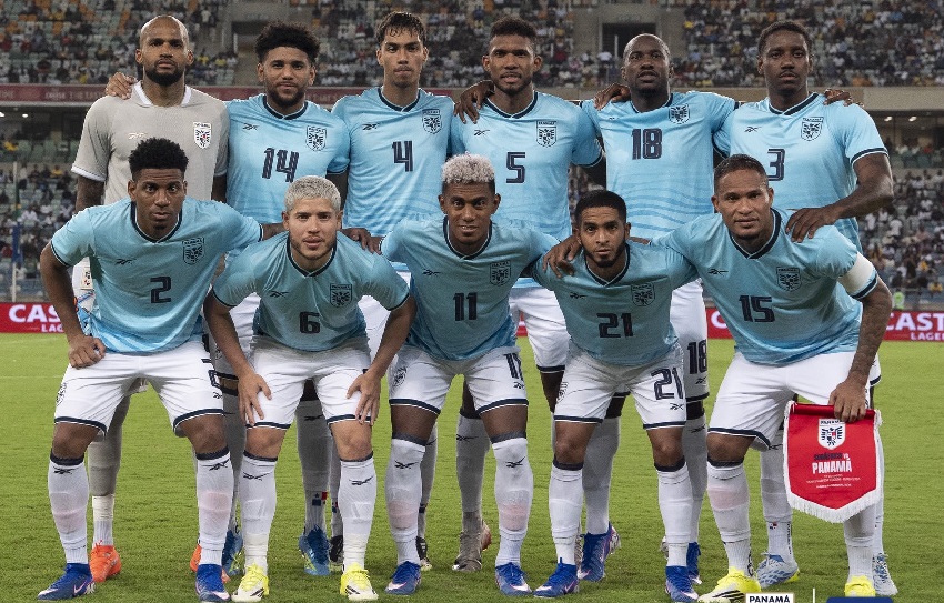 Once inicial de la selección de Panamá Foto @fepafut