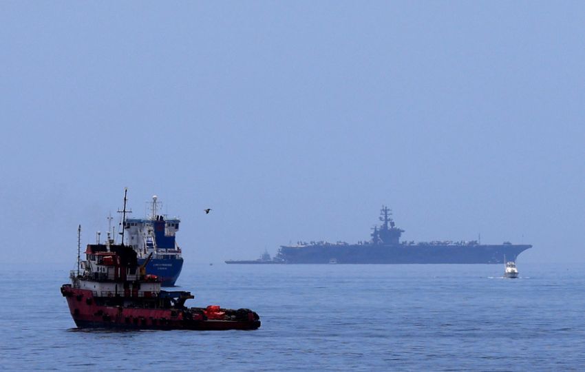 El portaviones de Estados Unidos USS Nimitz a su llegada a Ciudad de Panamá. Foto: EFE El portaviones de Estados Unidos USS Nimitz a su llegada a Ciudad de Panamá. Foto: EFE