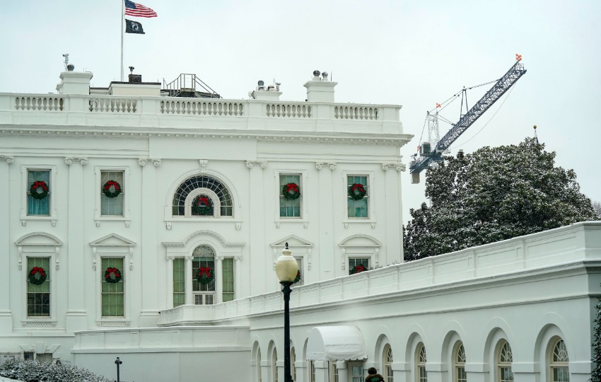 La Casa Blanca en Washington, D.C., EE. UU.  Foto: EFE / LEIGH VOGEL / POOL