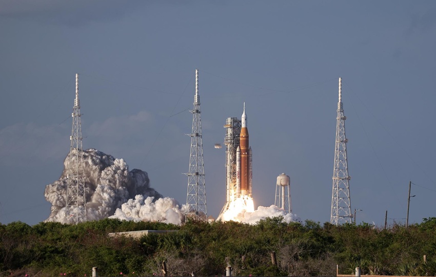  La cápsula orbitará cerca de 24 horas alrededor de la Tierra para probar los sistemas. Foto: EFE