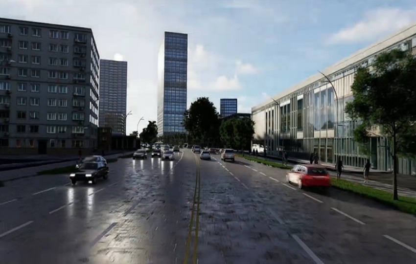 Vistas de lo que será Vía España una vez culmine la obra, según el Ministerio de Obras Públicas.  Cortesía 